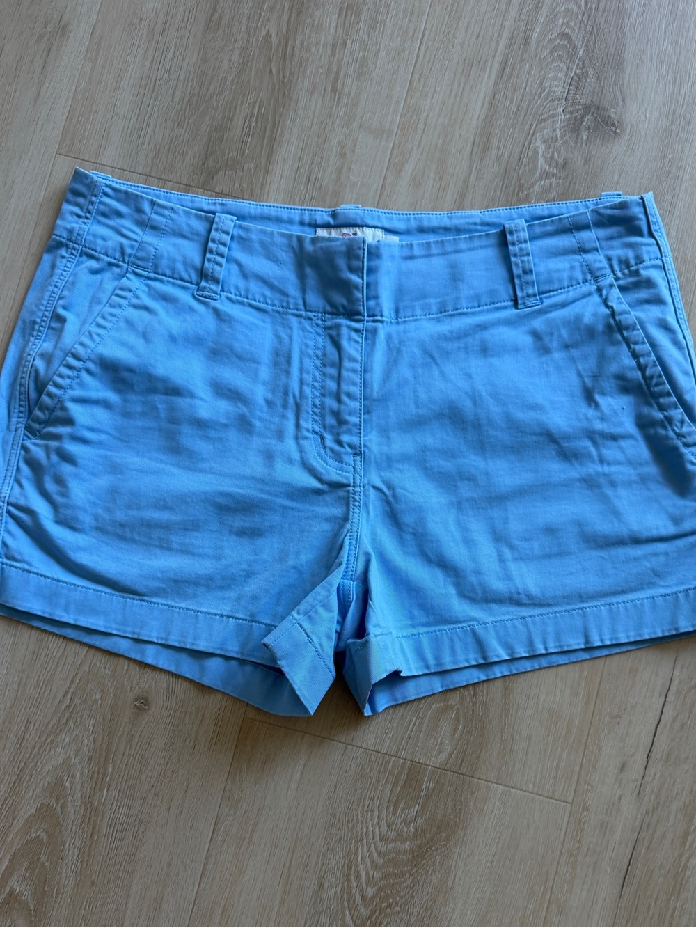 Vineyard Vines Sky Blue Cotton Casual Shorts
